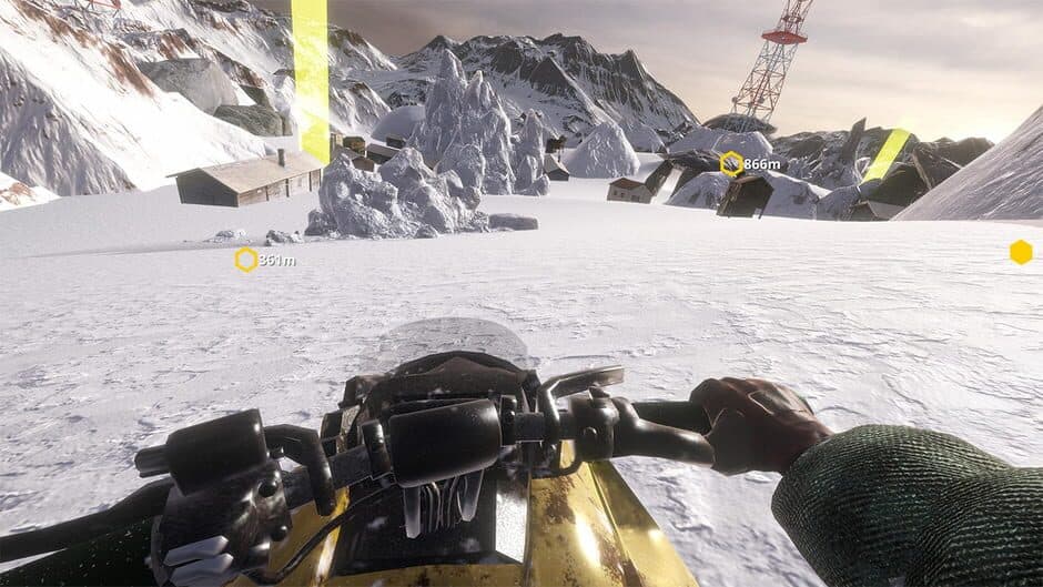 Snow Moto: Racing Adventure screenshot 1