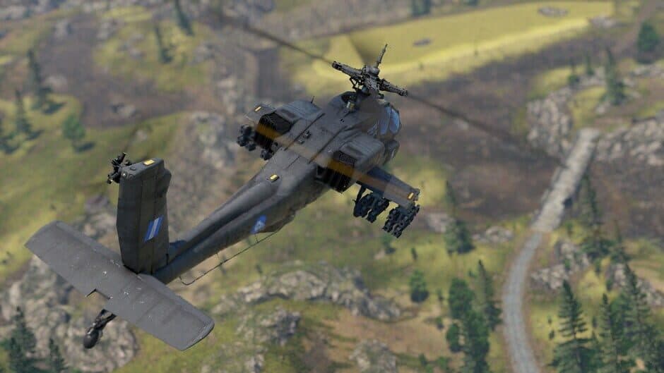 War Thunder: Greek AH-64A Apache screenshot 2