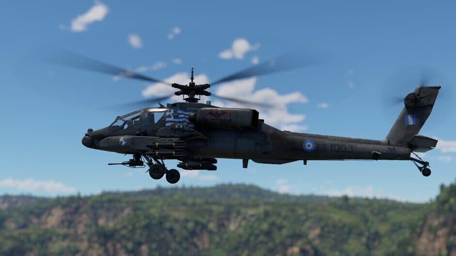 War Thunder: Greek AH-64A Apache screenshot 3