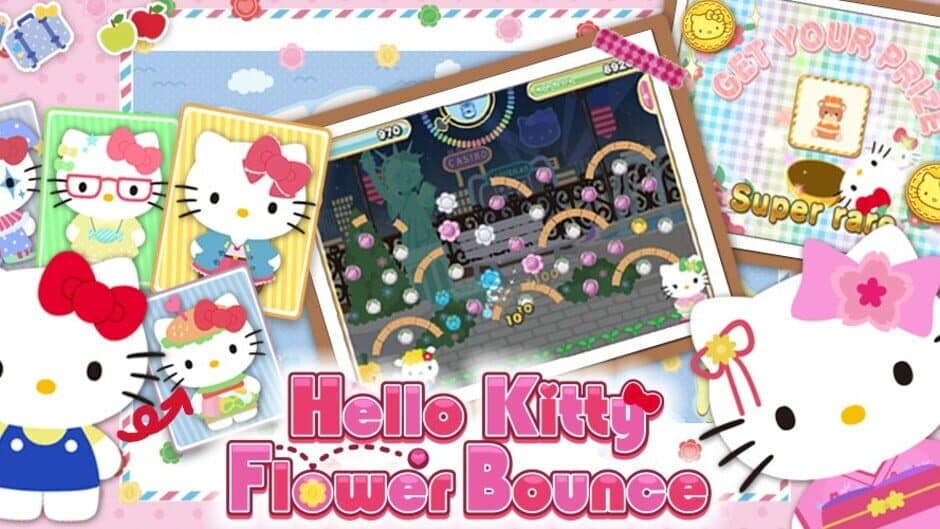 Hello Kitty Flower Bounce screenshot 2