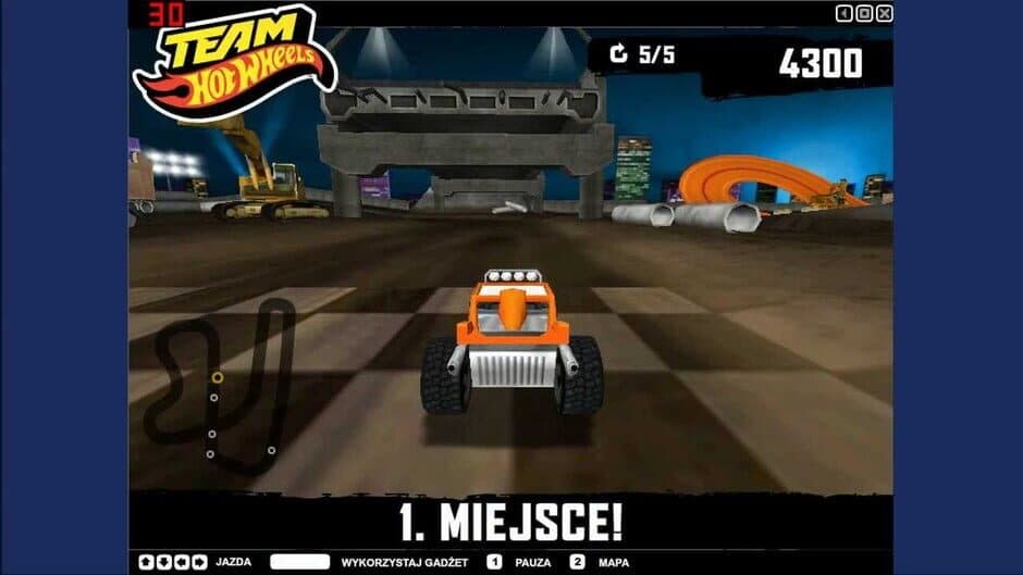 Team Hot Wheels: Night Racer - Rubble Ruckus screenshot 1