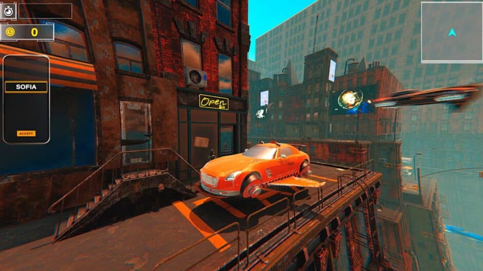 Cyber Taxi Simulator screenshot 3