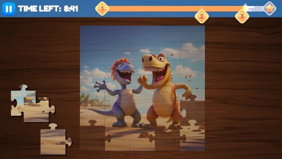 Jigsaw Dinosaurs screenshot 2