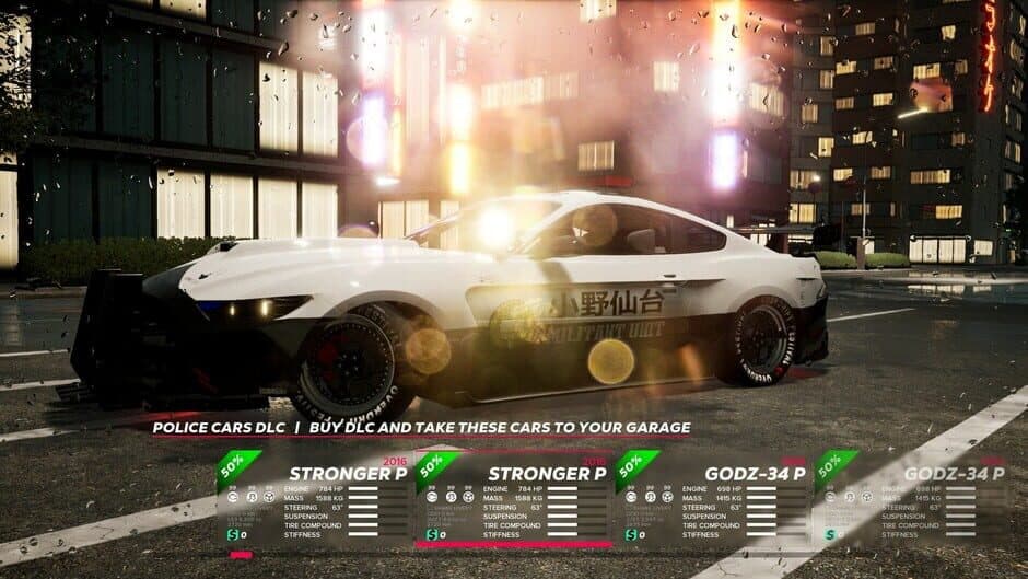 OverDrift Festival: Police Cars Pack screenshot 4