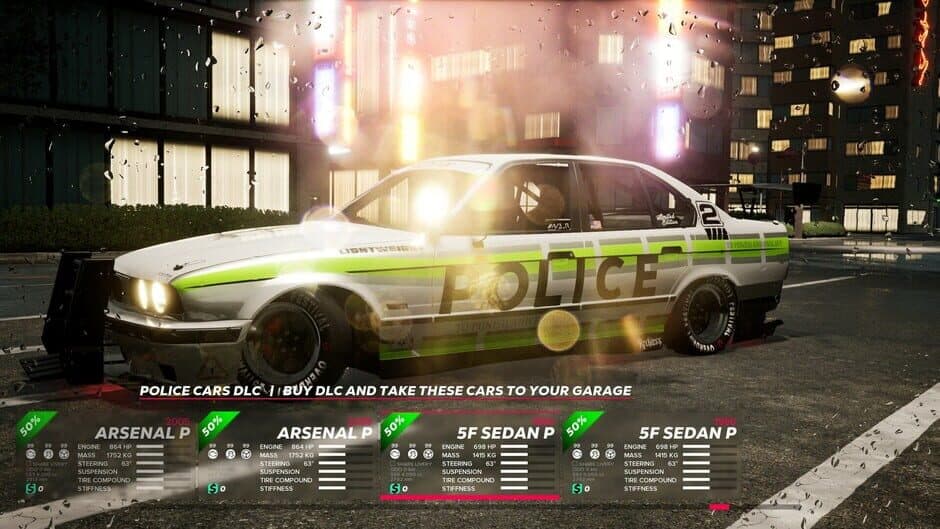 OverDrift Festival: Police Cars Pack screenshot 2