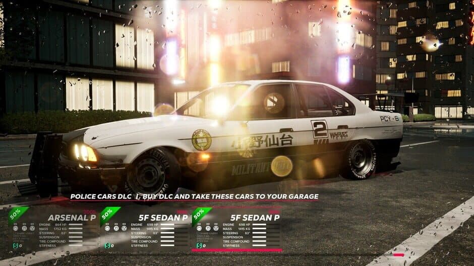 OverDrift Festival: Police Cars Pack screenshot 3