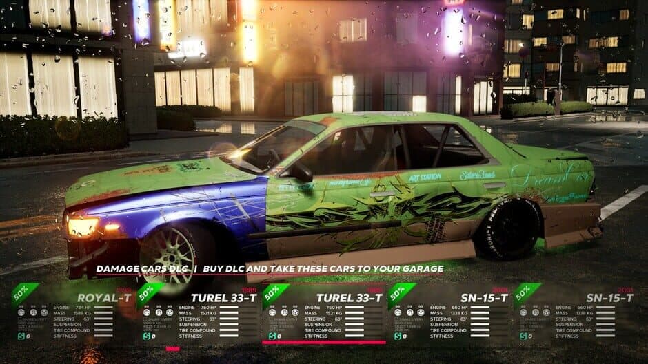OverDrift Festival: Damage Cars Pack screenshot 2