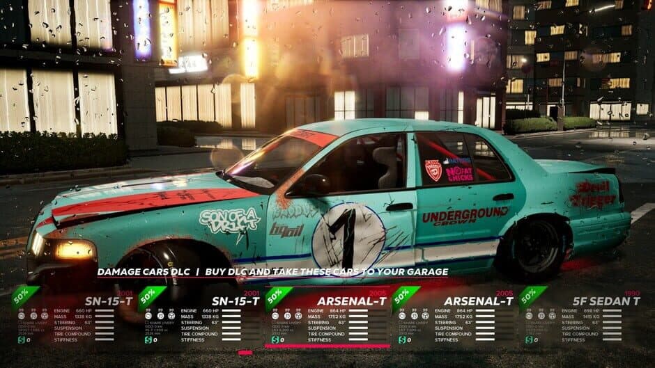 OverDrift Festival: Damage Cars Pack screenshot 3