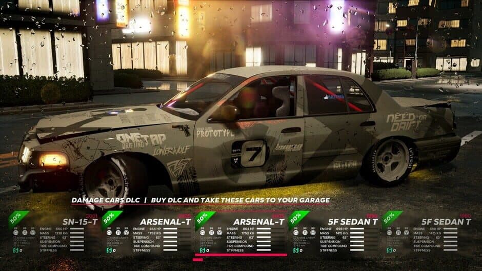 OverDrift Festival: Damage Cars Pack screenshot 4