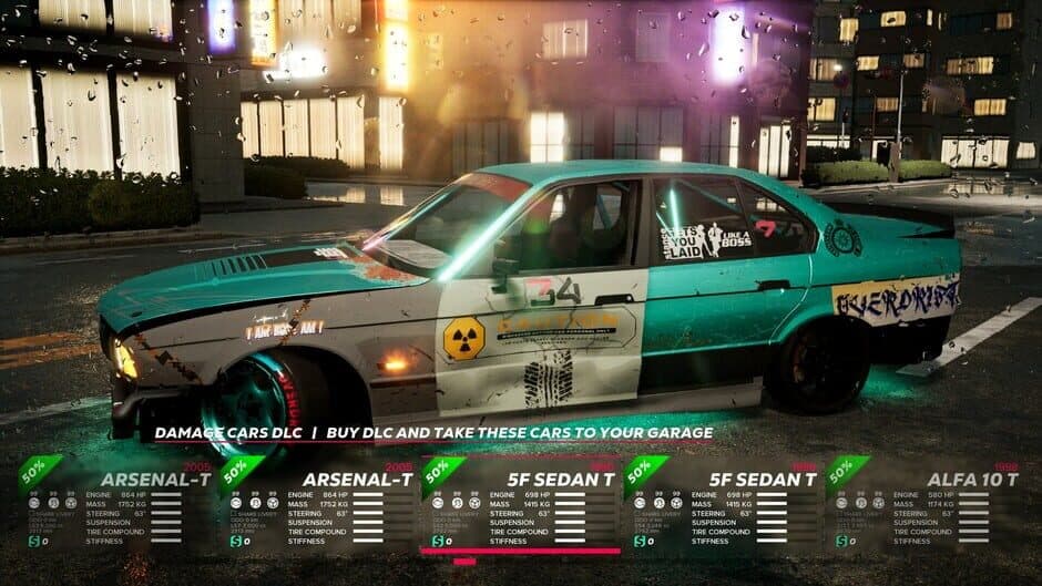 OverDrift Festival: Damage Cars Pack screenshot 5