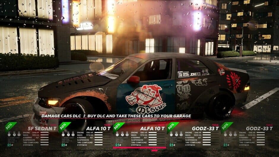 OverDrift Festival: Damage Cars Pack screenshot 6