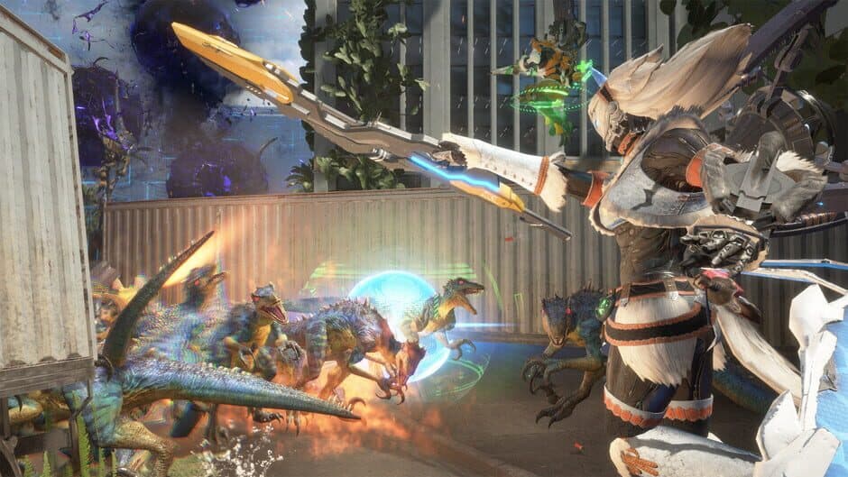 Exoprimal: Skywave Monster Hunter Set screenshot 3