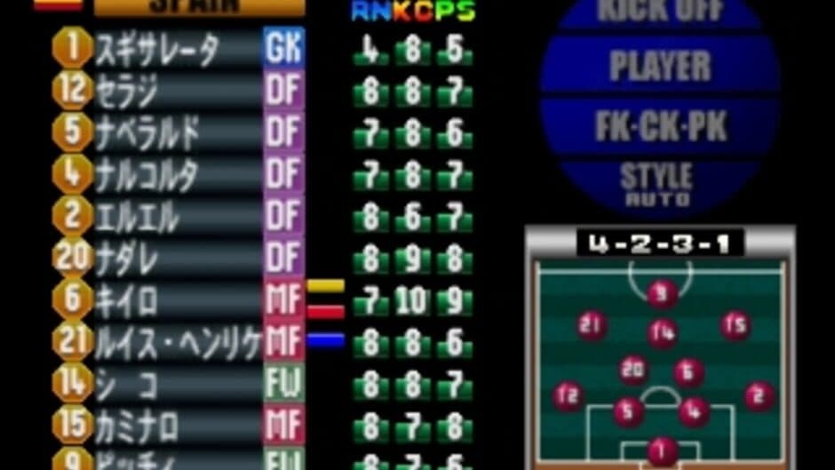 Formation Soccer '97: The Road to France screenshot 3