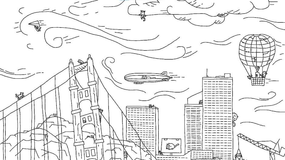 Looking For Cats In a Badly Drawn City screenshot 4