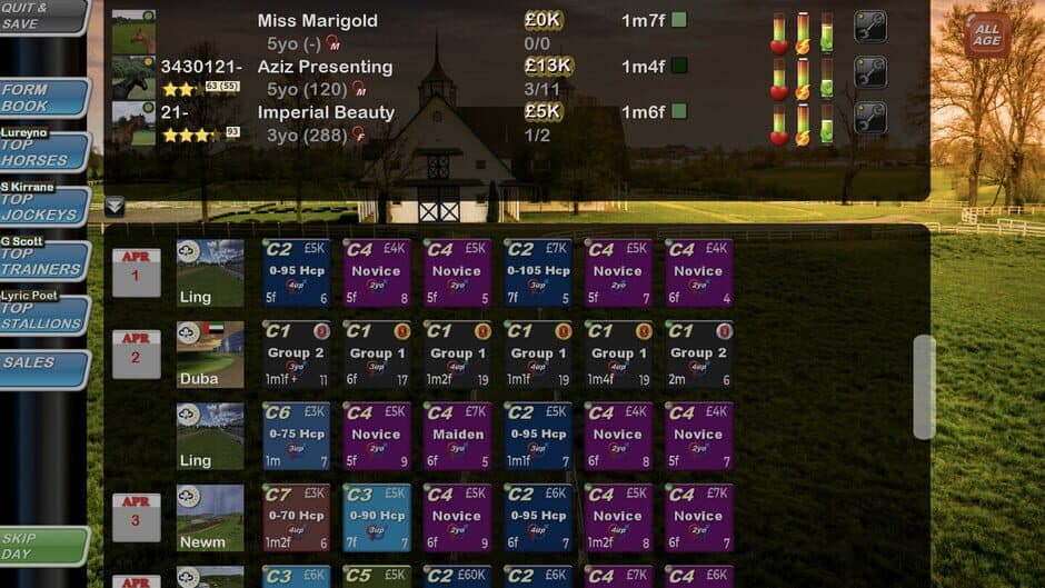 Starters Orders Touch Horse Racing screenshot 2