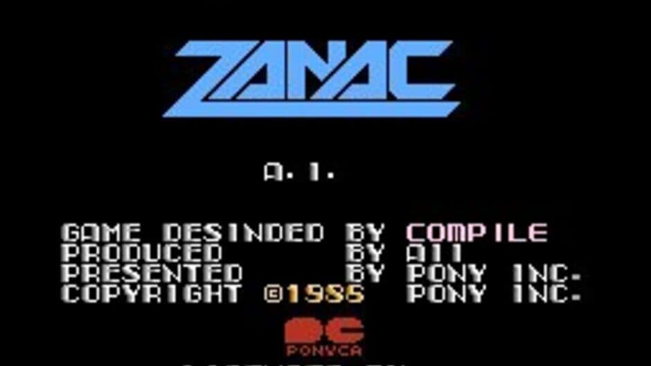 Zanac screenshot 2