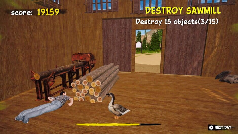 Crazy Goose Simulator screenshot 2