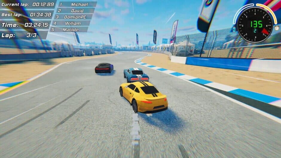 Toon Roads: Race & Drift screenshot 2