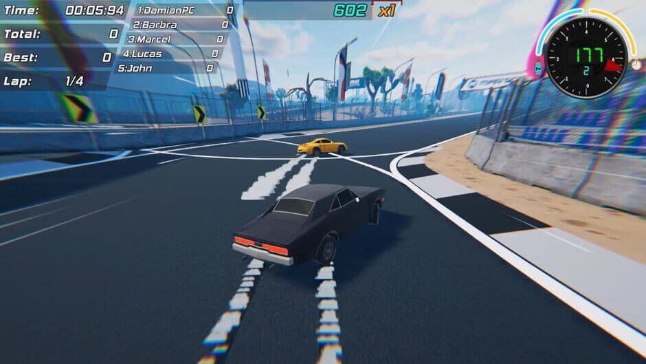 Toon Roads: Race & Drift screenshot 3