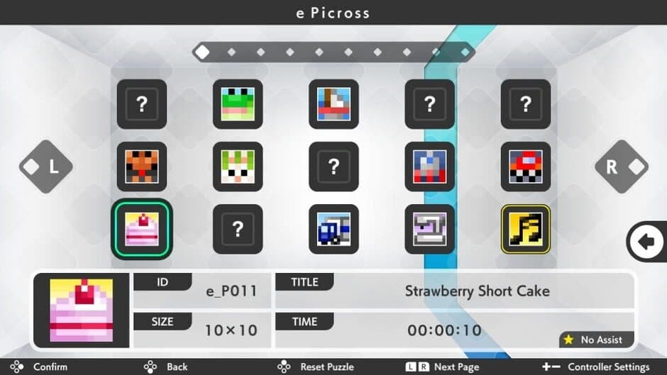 Picross S+ screenshot 3