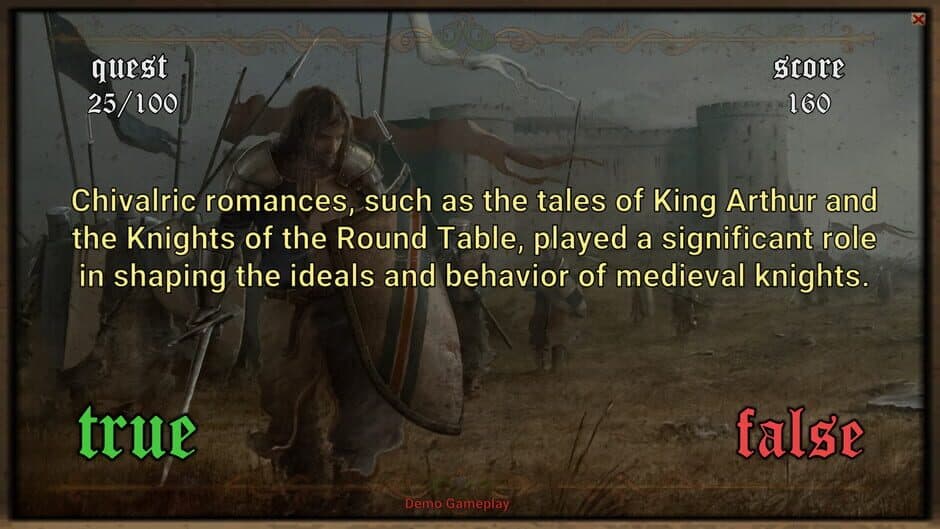 Medieval Questionnaire screenshot 3