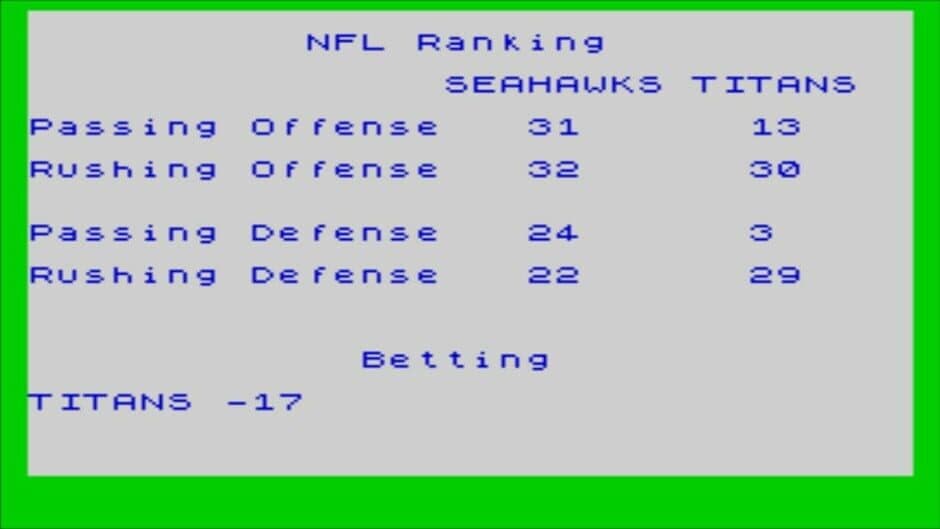 Speed NFL screenshot 4