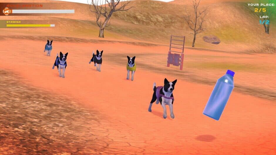 Dog Racing: Lovely Pet Friends Paw screenshot 1