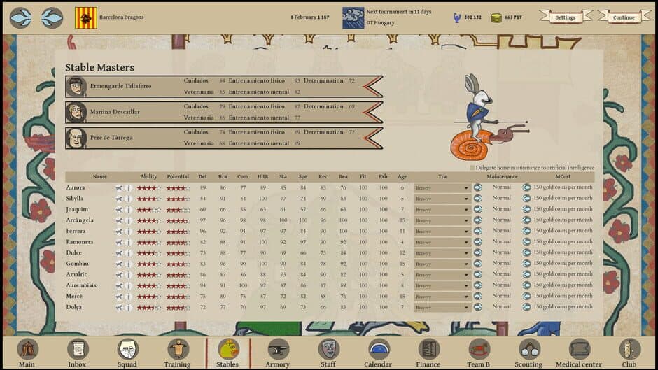 Jousting Manager screenshot 4