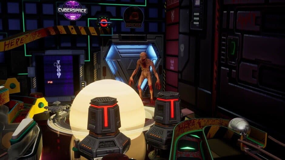 Pinball M: System Shock Pinball screenshot 1