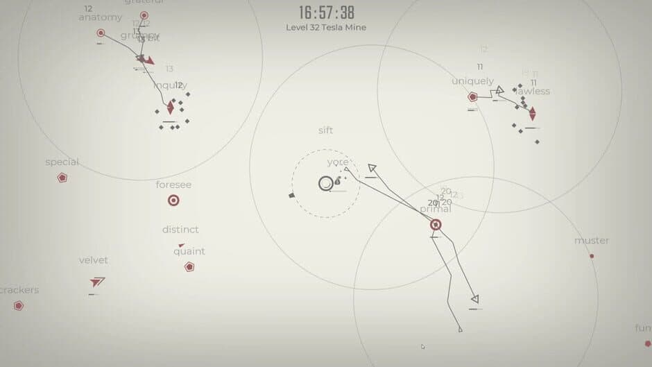 Glyphica: Typing Survival screenshot 1