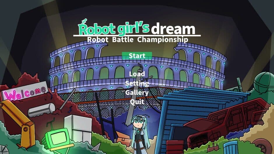 Robot Girl's Dream: Robot Battle Championship screenshot 1