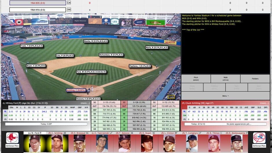Digital Diamond Baseball screenshot 1