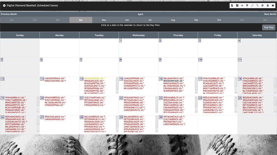 Digital Diamond Baseball screenshot 5