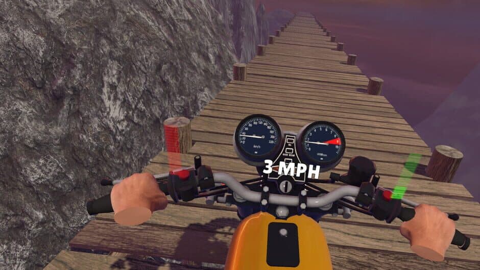 Offroad MotorBike VR screenshot 5