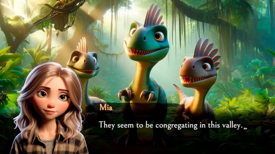 Dinosaur Crossing: Unravel and Discover screenshot 1