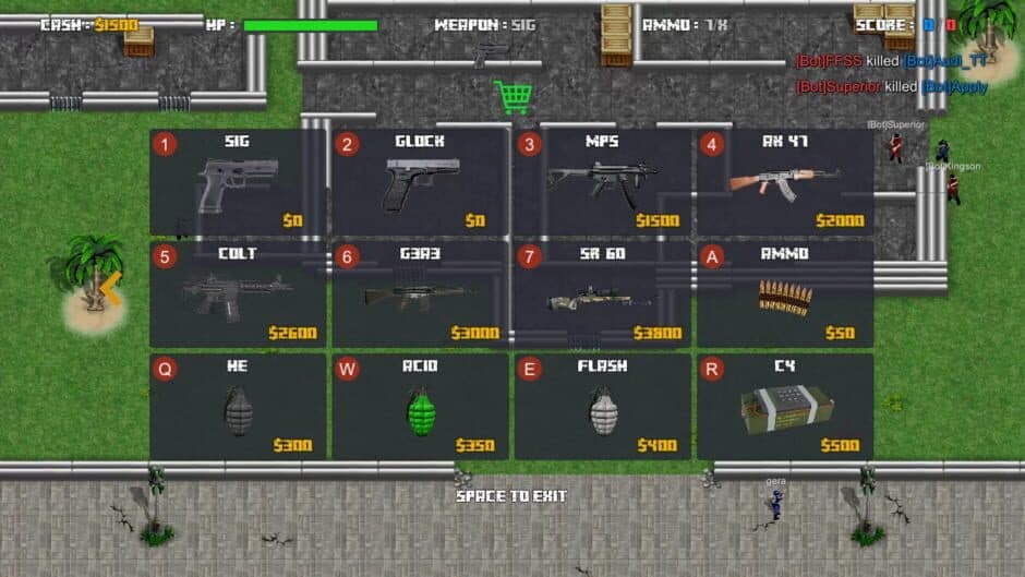 Shot & Dread Online screenshot 3