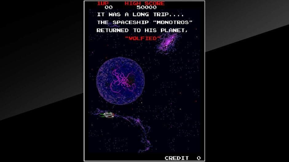 Arcade Archives: Volfied screenshot 2