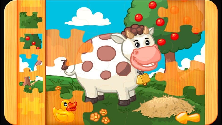 Animal Farm Jigsaw Games for Toddlers, Babys and Kids screenshot 1