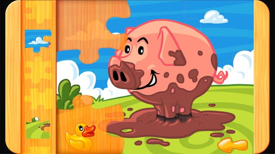 Animal Farm Jigsaw Games for Toddlers, Babys and Kids screenshot 3
