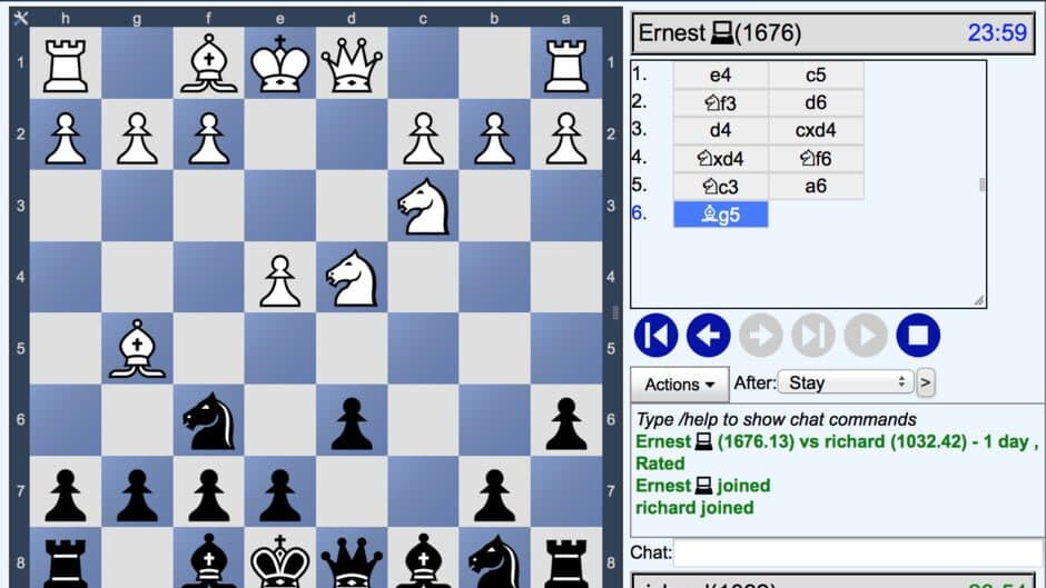 Chesstempo screenshot 1