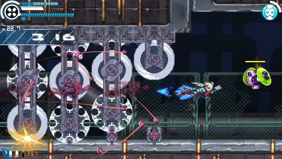 Gunvolt Chronicles: Luminous Avenger iX screenshot 5