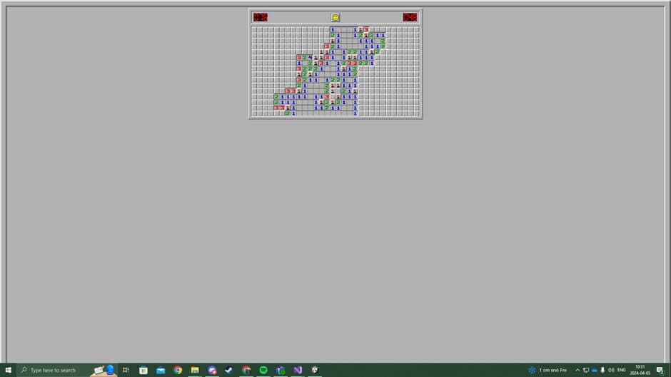 Minesweeper screenshot 1