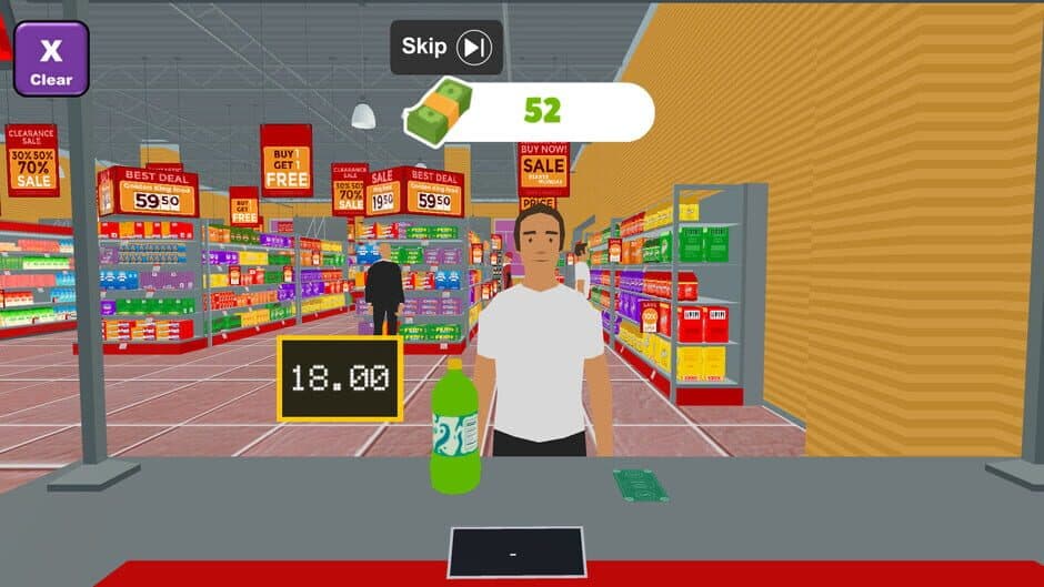 Cashier Sim screenshot 2