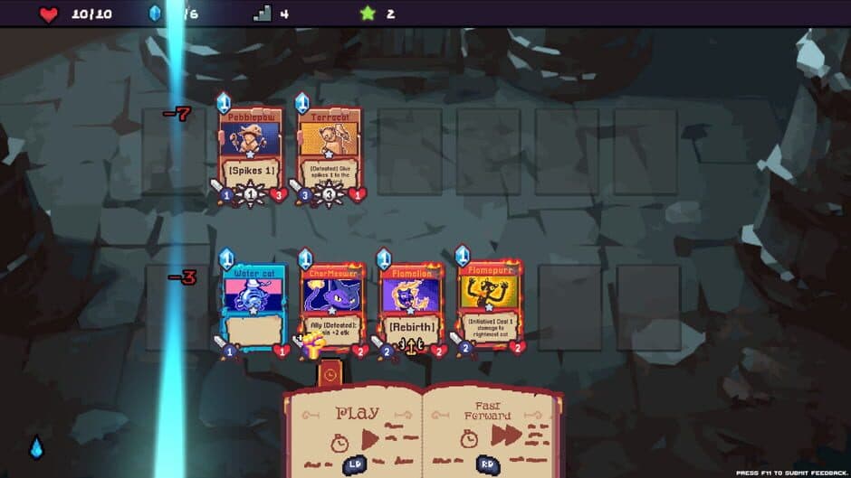 Spellcats: Auto Card Tactics screenshot 3