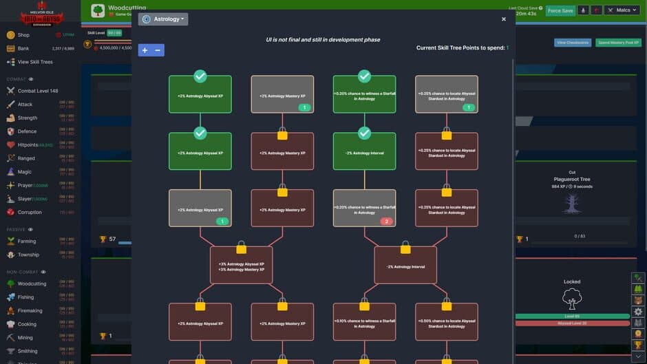 Melvor Idle: Into the Abyss screenshot 6