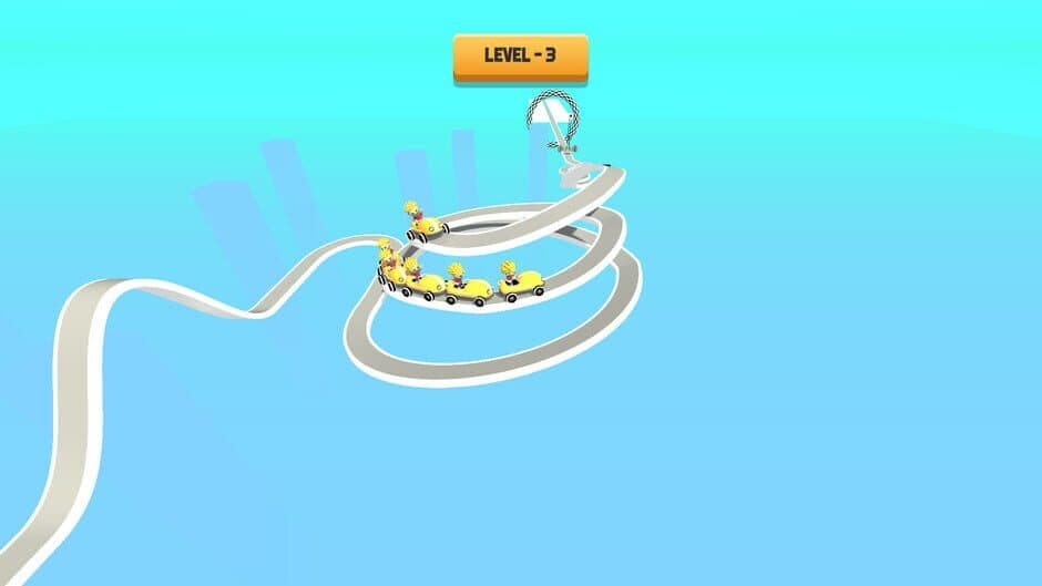 Sky Roller Coaster screenshot 2