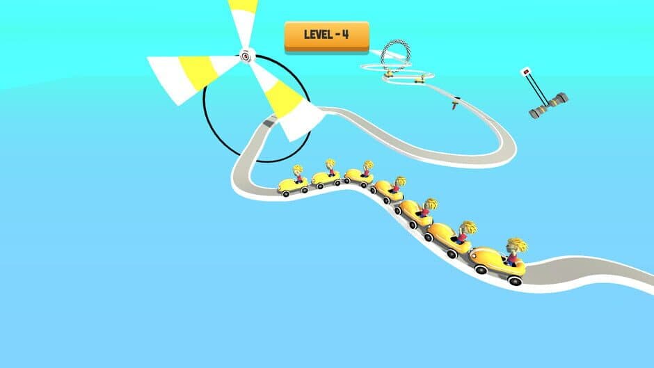 Sky Roller Coaster screenshot 3