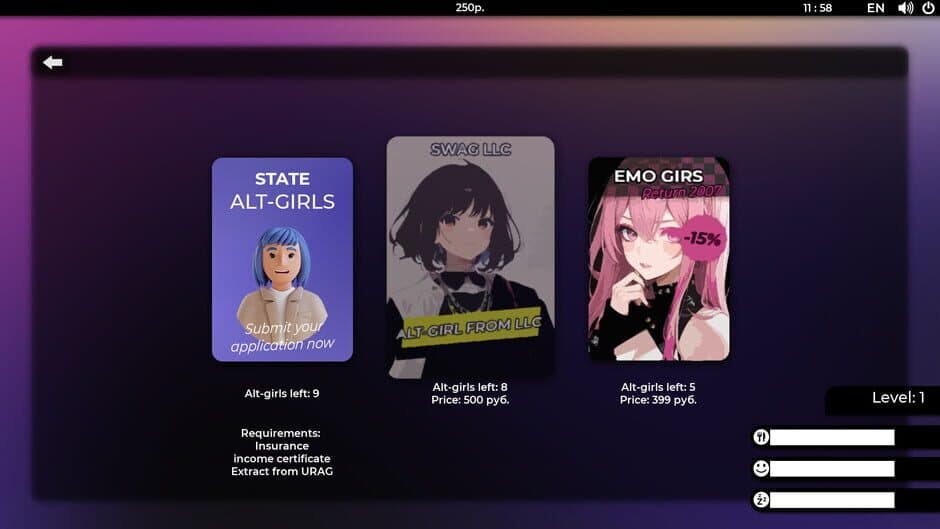 Skufs and Alt-Girls screenshot 2