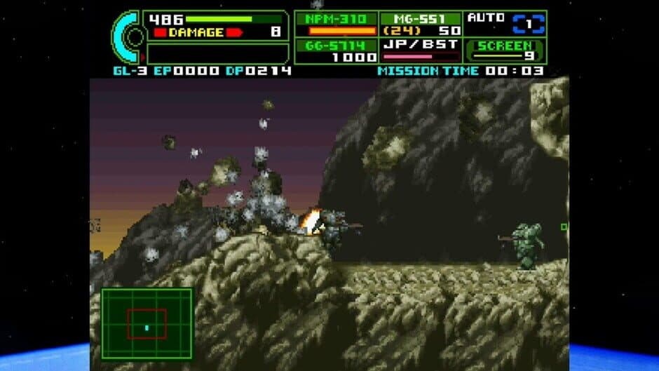 Assault Suit Leynos 2: Saturn Tribute screenshot 3