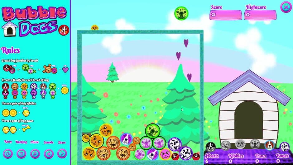 Bubble Dogs screenshot 1